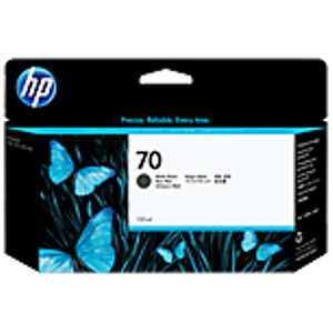 HP 70 130 ml Matte Black Ink Cartridge with Vivera Ink C9448A