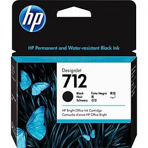 HP 712 Siyah 80ml Orijinal DesignJet M�rekkep Kartu�u 3ED71A