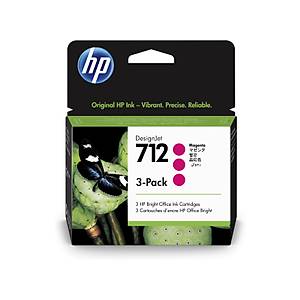 HP 3ED78A (712) K�rm�z� Orjinal Kartu� 3l� Paket - DesignJet T650
