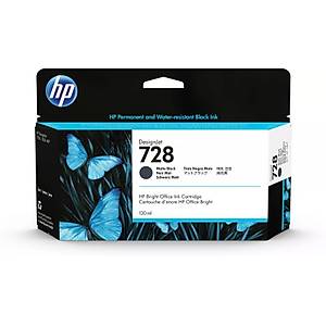 HP 3WX25A (728) Mat Siyah Orjinal Kartu� - T730 / T830