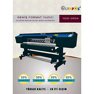 Olympos Eko Solvent Bask� Makinas� Epson DX7 Tek Kafa