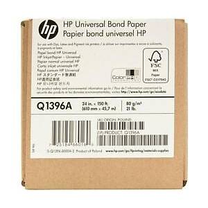 HP A6DE8A UNIVERSAL BOND KAGIDI (24 INC X 150 FT) 4LU PAKET (4ADET Q1396A  )