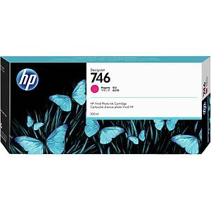 HP P2V78A (746) K�rm�z� M�rekkep Kartu�u (300 ml) Yeni Tarihli