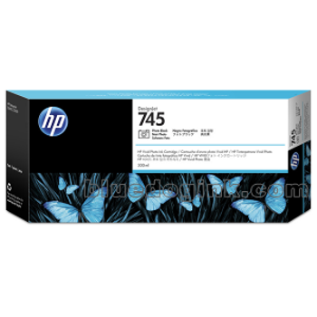 HP 745 300 ml DesignJet Fotoğraf Siyahı Mürekkep Kartuşu (F9K04A)