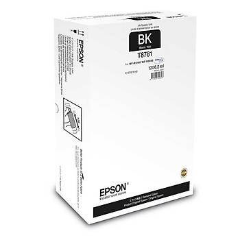 Epson C13T878140 (T8781XXL) Siyah Orjinal Kartu - WF-R5690DTWF (T13254)