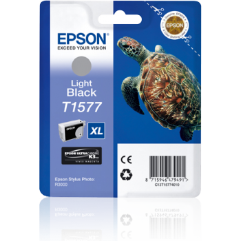 Epson C13T15774010 Ink cartridge light-black, with pigment ink EPSON UltraChrome K3,