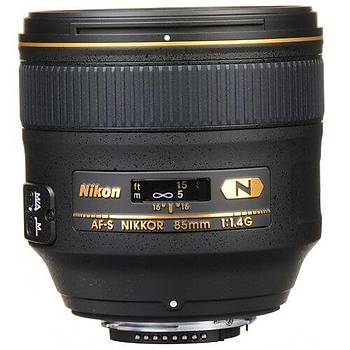 Nikon AF-S 85mm F/1.4G Lens Ýthalatcý Garantili