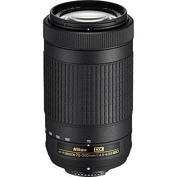 Nikon AF-P DX 70-300mm f/4.5-6.3G ED VR Lens Distribütör Garantili
