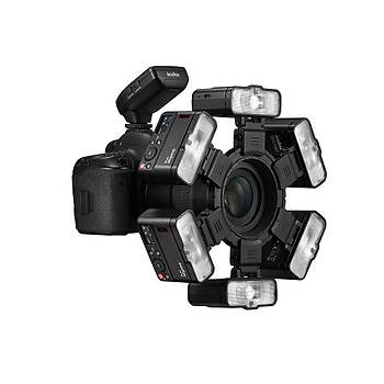 Godox MF12 Makro Flaþ Ýkili Kit Nikon Uyumlu