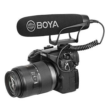 Boya BY-BM2021 DSLR Fotoðraf Makinesi Prof. Shotgun Tepe Mikrofon