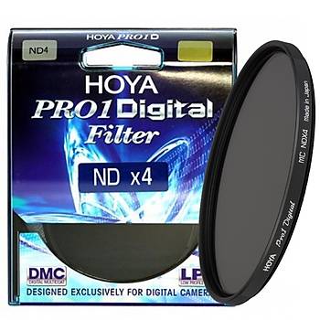 Hoya 62mm Pro1 Digital NDX4 Filtre 2 Stop