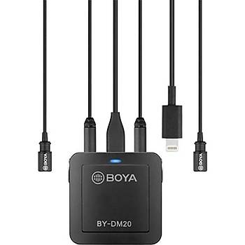 Boya BY-DM20 Dijital Telefon Ikili Yaka Mikrofonu Kit
