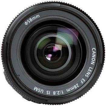 Canon EF 28mm f/2.8 IS USM Lens Distribütör Garantili