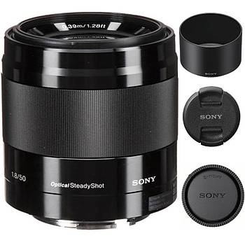 Sony SEL 50mm F/1.8 OSS Prime Lens Ýthalatcý Garntili