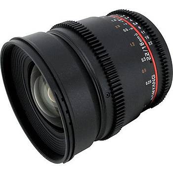 Samyang VDSLR 16mm T2.2 ED AS UMC CS Sony E Uyumlu Lens