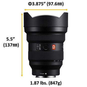 Sony FE 12-24mm f/2.8 GM Lens