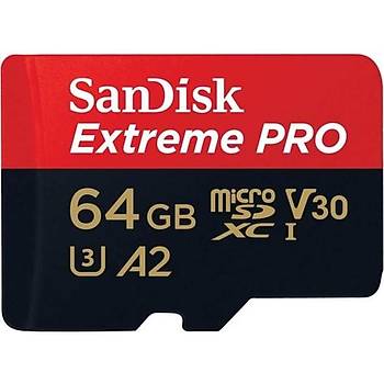 Sandisk Extreme PRO 64GB MicroSDXC UHS-1 A2 170MB/s SDSQXCY-64G-GN6MA