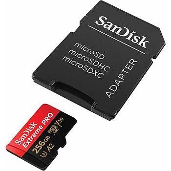 Sandisk 256GB 170mb/Sn Extreme Pro MicroSD Kartý