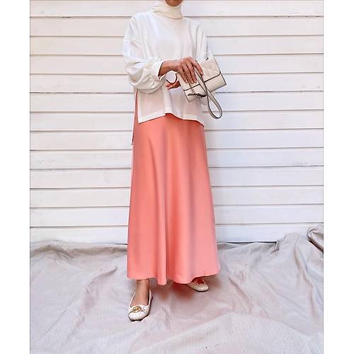 SARA PEK SATEN ETEK(ROSE GOLD)