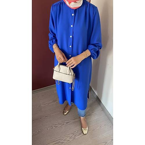 Basic Tunik-Saks Mavisi