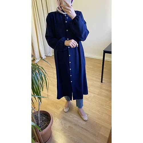 Basic Tunik Lacivert