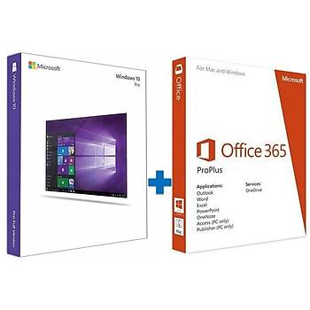 Windows 10 Professional + Office 365 Pro Plus Bireysel Dijital Lisans