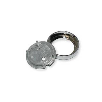Metal Kapakl Flan Metal Taban Krom (Ayder)