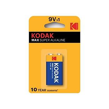 Kodak Max 9V Alkalin Pil