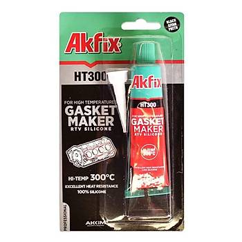 Akfix Silikon Rtv 50gr Siyah