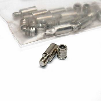 Metal Vidal Raf Pimi Nikel 1 Paket 10 Adet (Ayder)