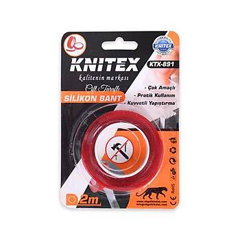 Kntex Ktx-891 2mt Silikonlu ift Tarafl Bant