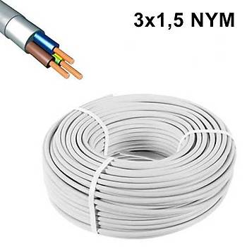 Kablo 3X1,5 Nym