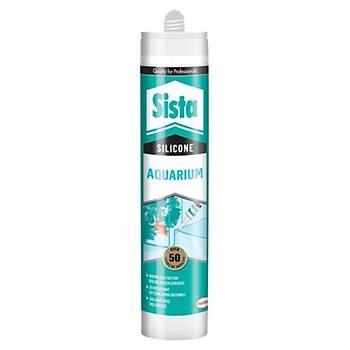 Silikon Akvaryum Sista Kartu effaf (Henkel)