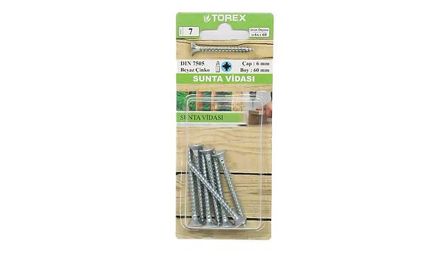 Ahap Sunta Vidas 6 x 60 1 Paket: 7 adet (Torex)