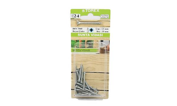 Ahap Sunta Vidas 45415 x 35 1 Paket: 24 adet (Torex)