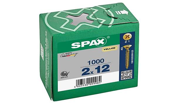 Ahap Sunta Vidas 2.0X12 Sar Kaplama (1Pk:1000 Adet) (Spax)