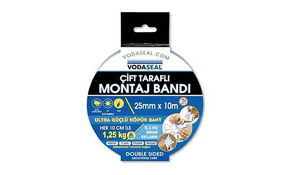 ift Tarafl Montaj Band 25mm x 10Mt (Vodaseal)