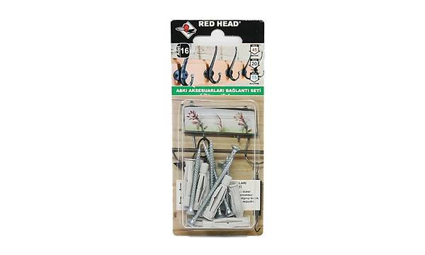 Ask Balant Seti 1 Paket: 8 Adet (Redhead)