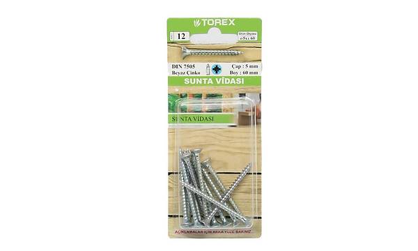 Ahap Sunta Vidas 5 x 60 1 Paket: 7 adet (Torex)