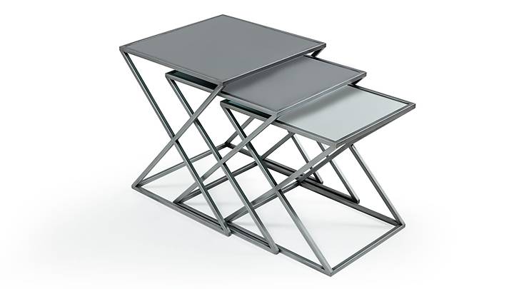 Beta Zigon Sehpa Metal Eskitme