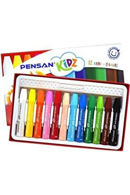 Pensan Pastel Boya Kidz Pratik Kutulu 12 Renk 99967
