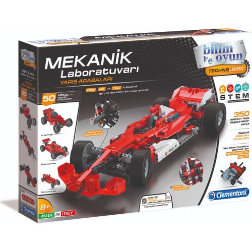 Clementoni Mekanik Laboratuvarı Yarış Arabaları Formula 1