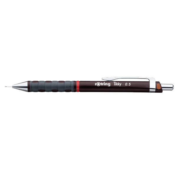 Rotring Versatil Kalem Tikky RD 0.5 MM Bordo (12 adet)