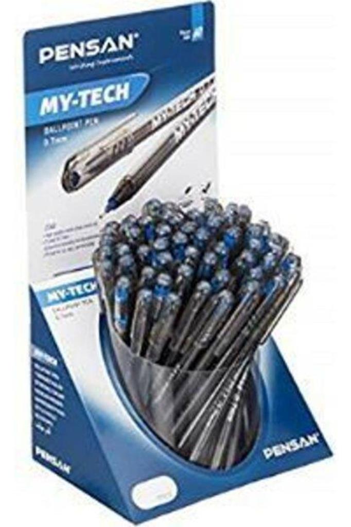 Pensan Tükenmez Kalem My-tech 1.0 Mm Mavi (60 Lı) 2250