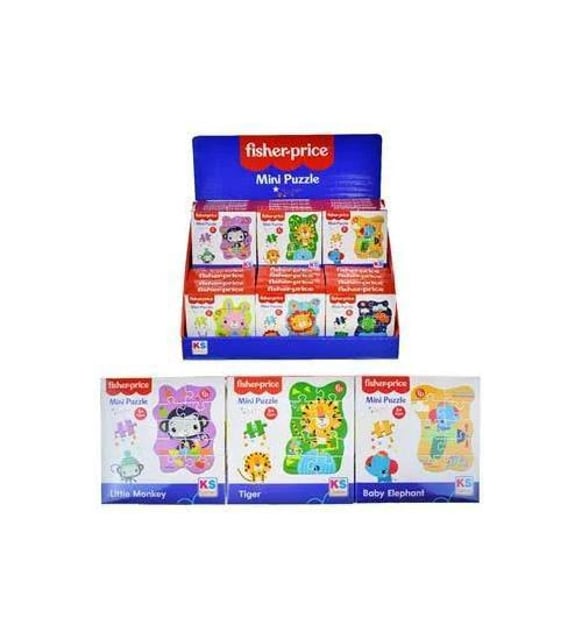 Ks Games Fisher Price Mini Puzzle Dısplay Fp 13422