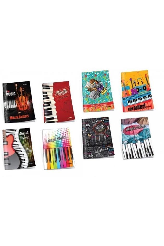 Çınar Müzik Defteri Dikişli Büyük 30 Yp 22001-24-LI-PKT