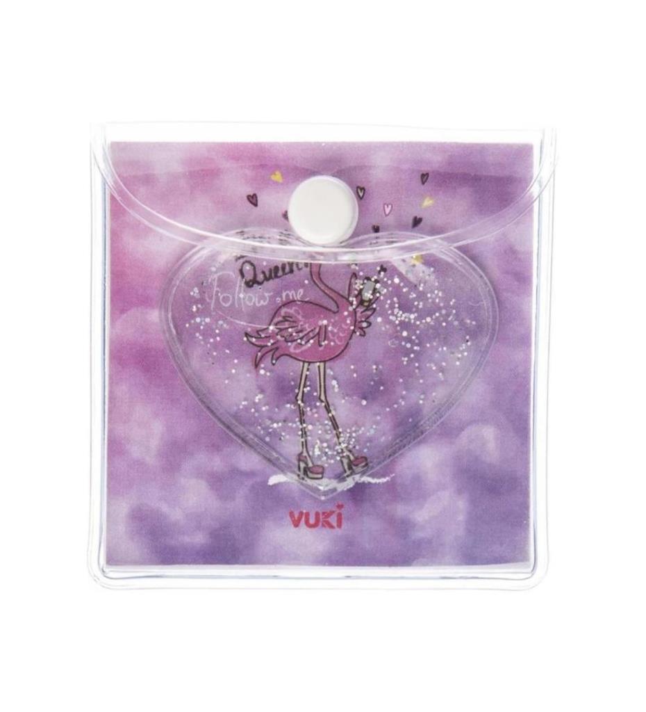 Vuki Küp Bloknot Simli Sulu 6,3x6,3 Cm Flamıng VK-0111-2