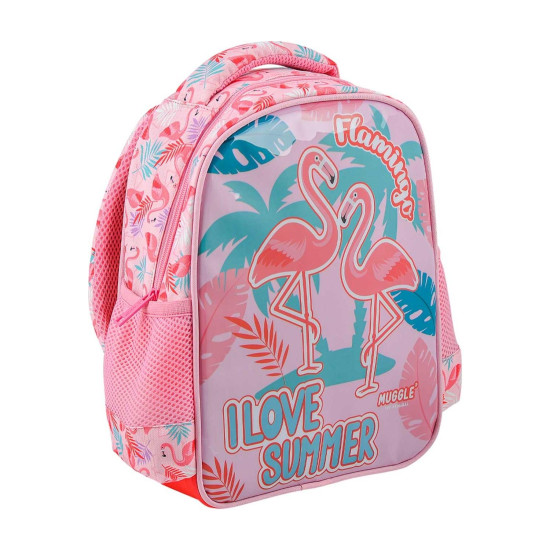 Muggle Anaokul Çantası Flamingo Rose Mu-7235