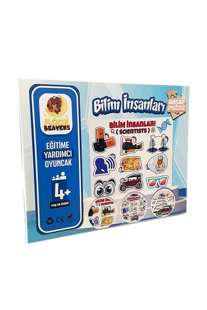 Moon Beavers Bilim İnsanları - 2 Ahşap Eğitici Oyun