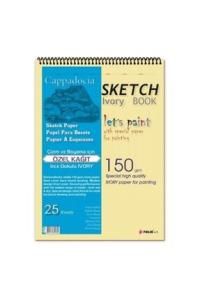 Capadocıa Bloknot Spiralli Ivory Kağıt 34,5x49,5 150 GR